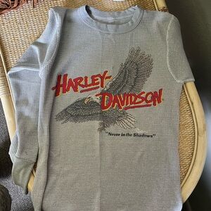 Harley Davidson 90s Eagle Long Sleeve Thermal Shirt